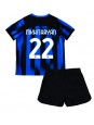 Inter Milan Henrikh Mkhitaryan #22 Replika Hemmakläder Barn 2023-24 Kortärmad (+ byxor)